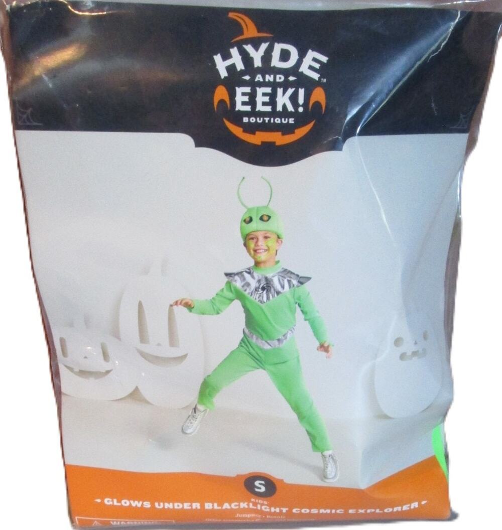 Hyde & Eek! Boutique Cosmic Explorer Kids Alien Halloween Costume Size Small